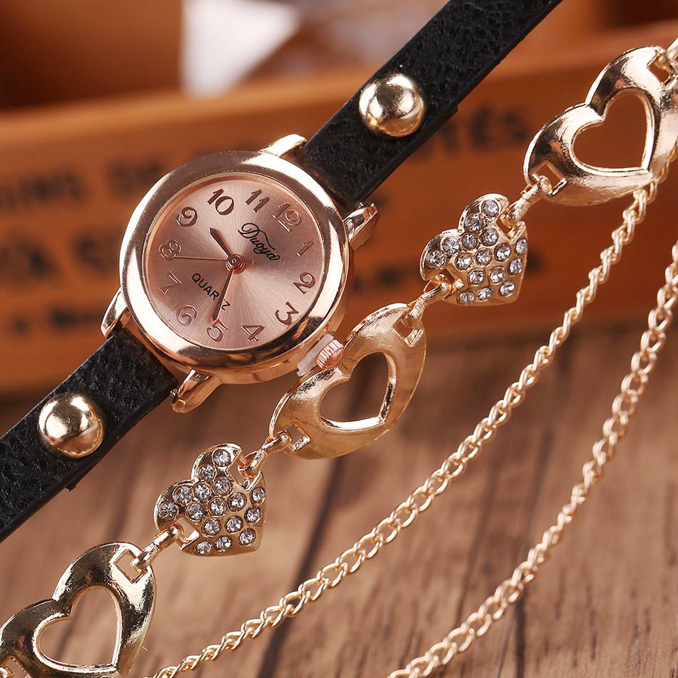 Fashion Love Multi Chain Watch