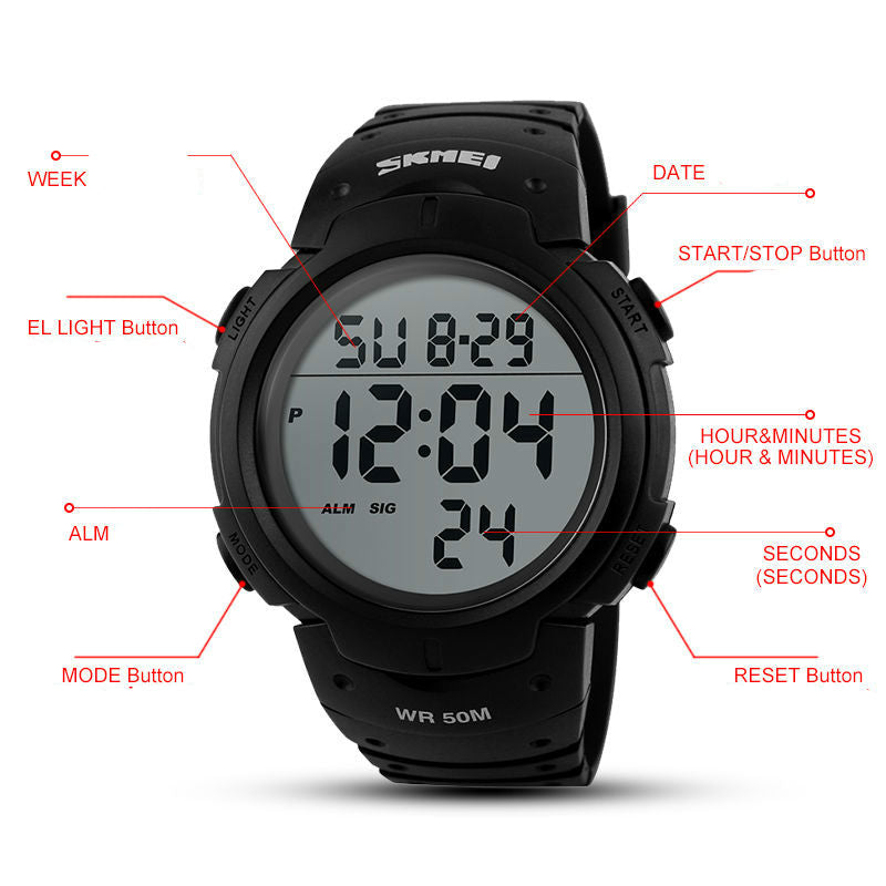 Digital LED Sport Watches